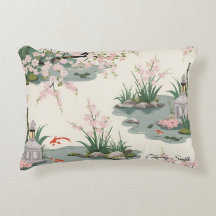 Pretty Cherry Blossom Pillows Floral Charm