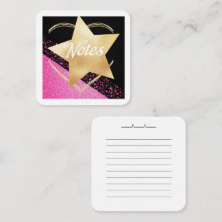 PRETTY CHIC Notecard