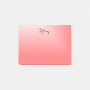 Pretty Chic Ombre Post-it Notes