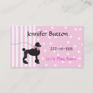 Pretty Childrens Profile card / Calling Card