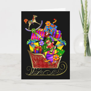 Pretty Christmas Card for Kids