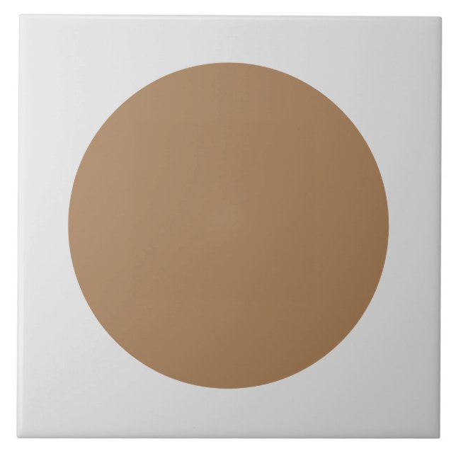 Pretty classic modern Polka dot pattern Tile (Front)