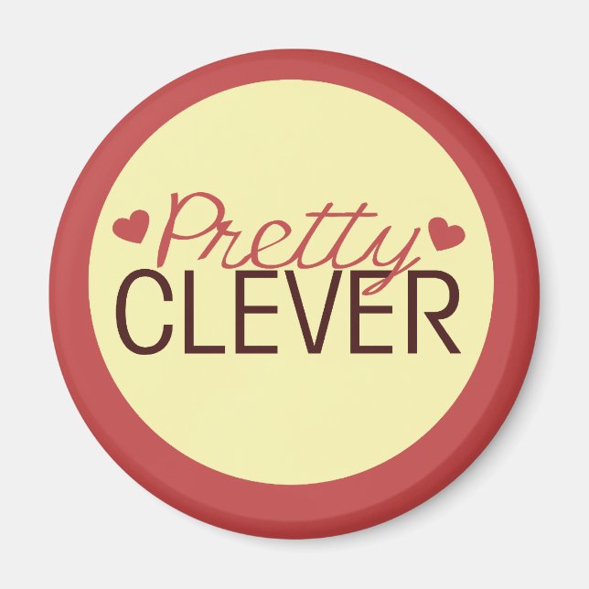 Pretty Clever Magnet (Front)