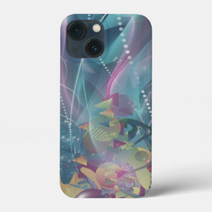 Pretty Colorful Abstract iPhone 13 Mini Case