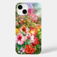 Pretty Coloured Watercolor Floral