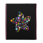 Pretty Colourful Floral Star