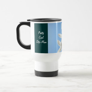 Pretty Cool Step-Mum coffee mugs Magnolia Flowers