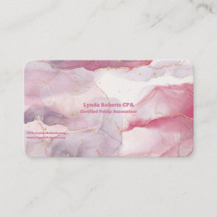 Pretty CPA Business Cards