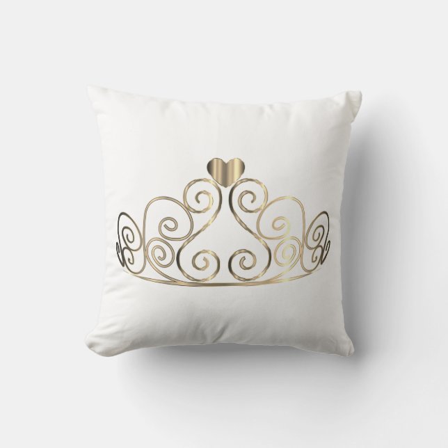 Pretty Crown cushion (Front)