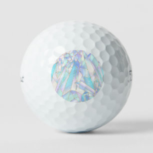 PRETTY CRYSTAL PASTEL CUSTOM GOLF BALLS