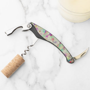 Pretty Cut Glass 2 Corkscrew