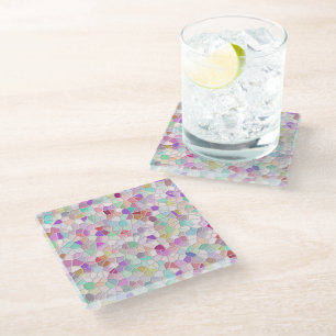 Pretty Cut Glass  Coaster
