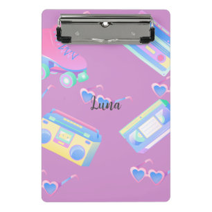 Pretty Cute Fun 90’s Inspired Clipboard