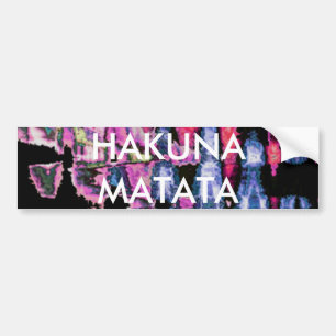 Pretty Cute Purple, Ash Grey, and Black Watercolor Bumper Sticker