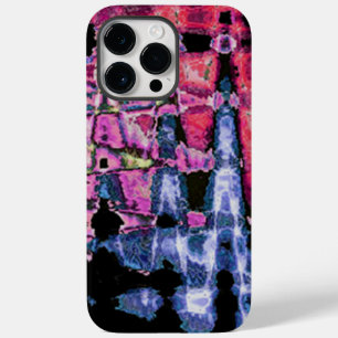 Pretty Cute Purple Ash Grey and Black Watercolors  Case-Mate iPhone 14 Pro Max Case