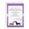 Pretty Dachshunds Bridal Shower Invitation