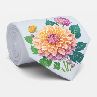 Pretty Dahlia Tie