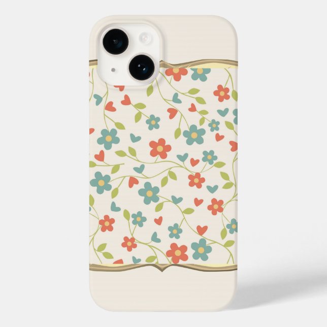 Pretty Daisies In Multi Colours Case-Mate iPhone Case (Back)