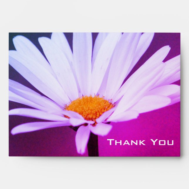 Pretty Daisy Envelope (Front)