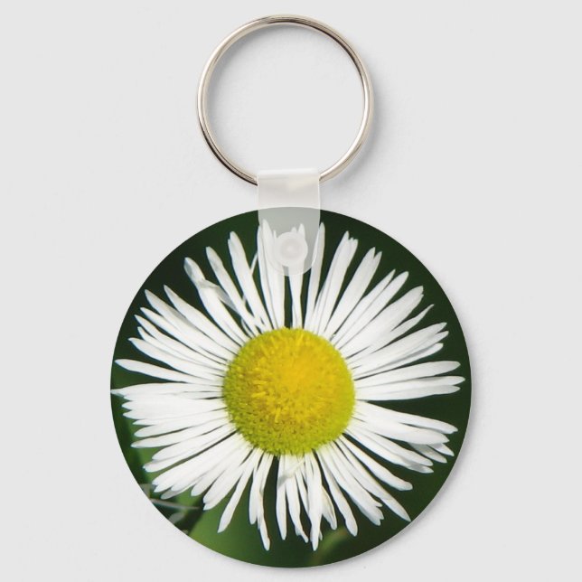 Pretty Daisy Key Ring (Front)