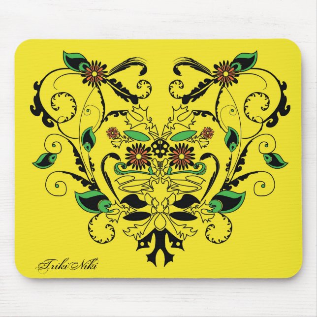 Pretty Danger Mouse Mat (Front)