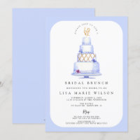 Pretty Decorated Cake Bridal Brunch Bridal Shower 