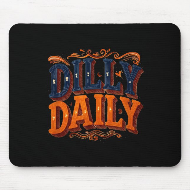 Pretty Dilly Dally Speech Costume Mouse Mat (Front)