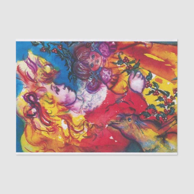 PRETTY DOLL TISSUE PAPER (Front)