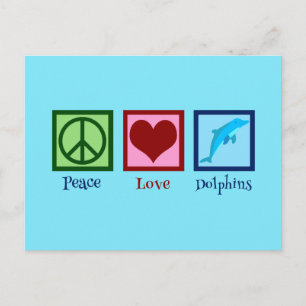 Pretty Dolphin Postcard