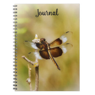 Pretty Dragonfly Nature Personal Journal
