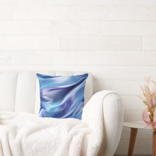 Pretty Dreamy Blue Purple Cushion