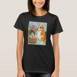 Pretty Easter Corgi T-Shirt