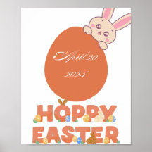 pretty easter gift card