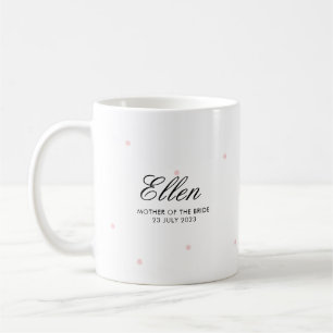 Pretty Elegant Mother of the Bride Blush Pink Mug
