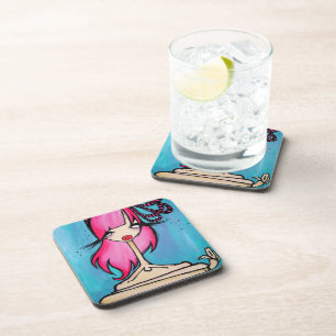 "Pretty Eyed" Set of 6 Coasters