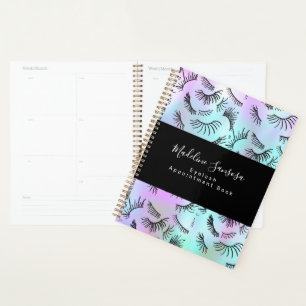 Pretty Eyelash Technician Pastel Eyelashes Doodles Planner