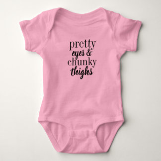 Pretty Eyes & Chunky Thighs Bodysuit