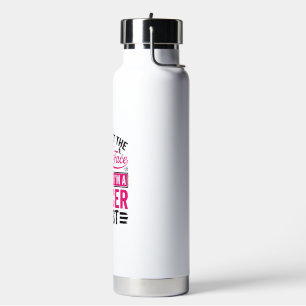 Pretty Face Soccer Beast Vintage Shirt Design_1 Water Bottle