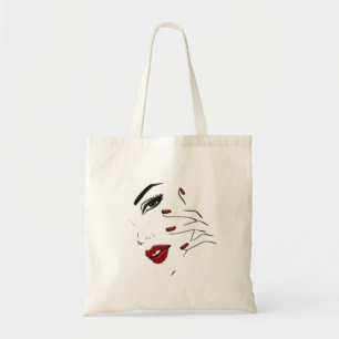 Pretty Face Tote Bag