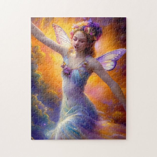 Pretty Fairy Dancing in the Wind  Jigsaw Puzzle (Vertical)
