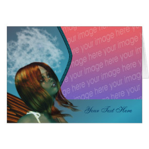 Pretty Fairy Fantasy Photo Card