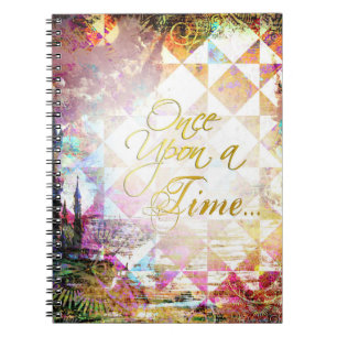 Pretty Fairytale Once Upon a Time Notebook
