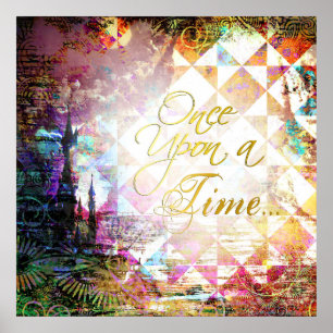 Pretty Fairytale Once Upon a Time Poster