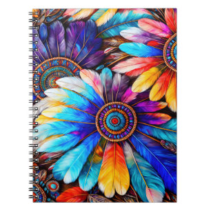 Pretty Feathers Notebook