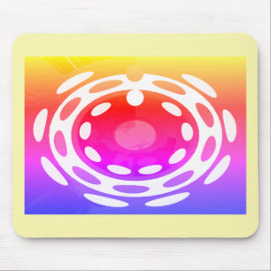 Pretty festive art mouse mat