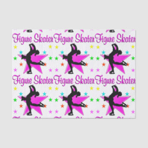 PRETTY FIGURE SKATER TISSUE PAPER