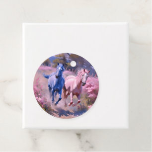 Pretty Filly Or Colt Gender Reveal Favour Tags