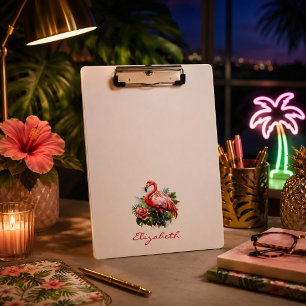 Pretty Flamingo Clipboard