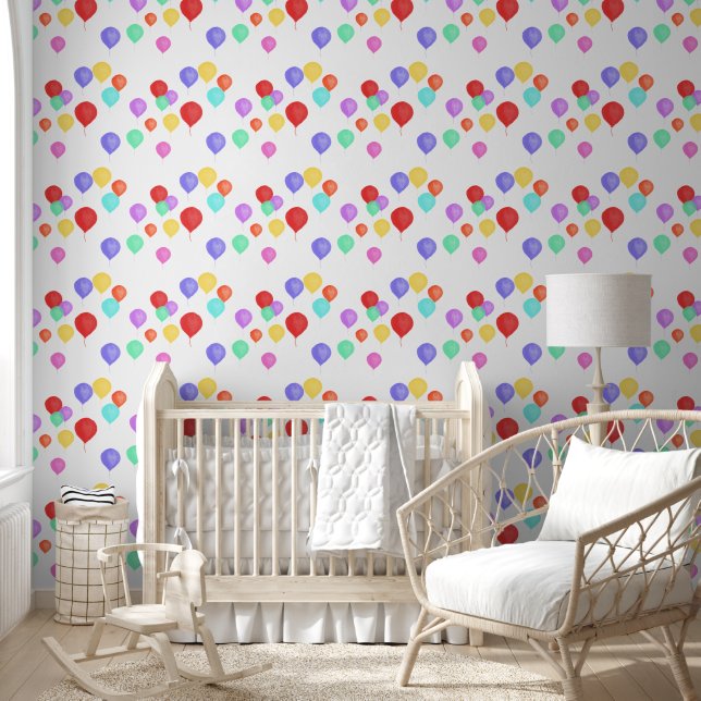 Pretty Floating Balloons Wallpaper (Kids)