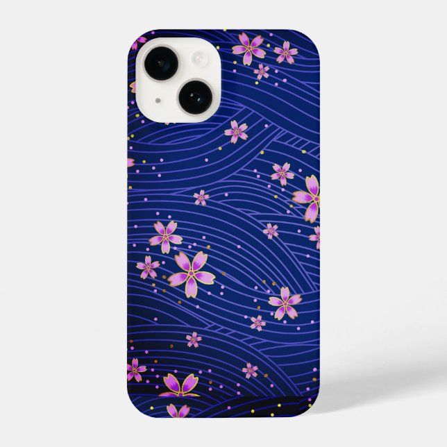 Pretty Floral Art iPhone Case (Back)